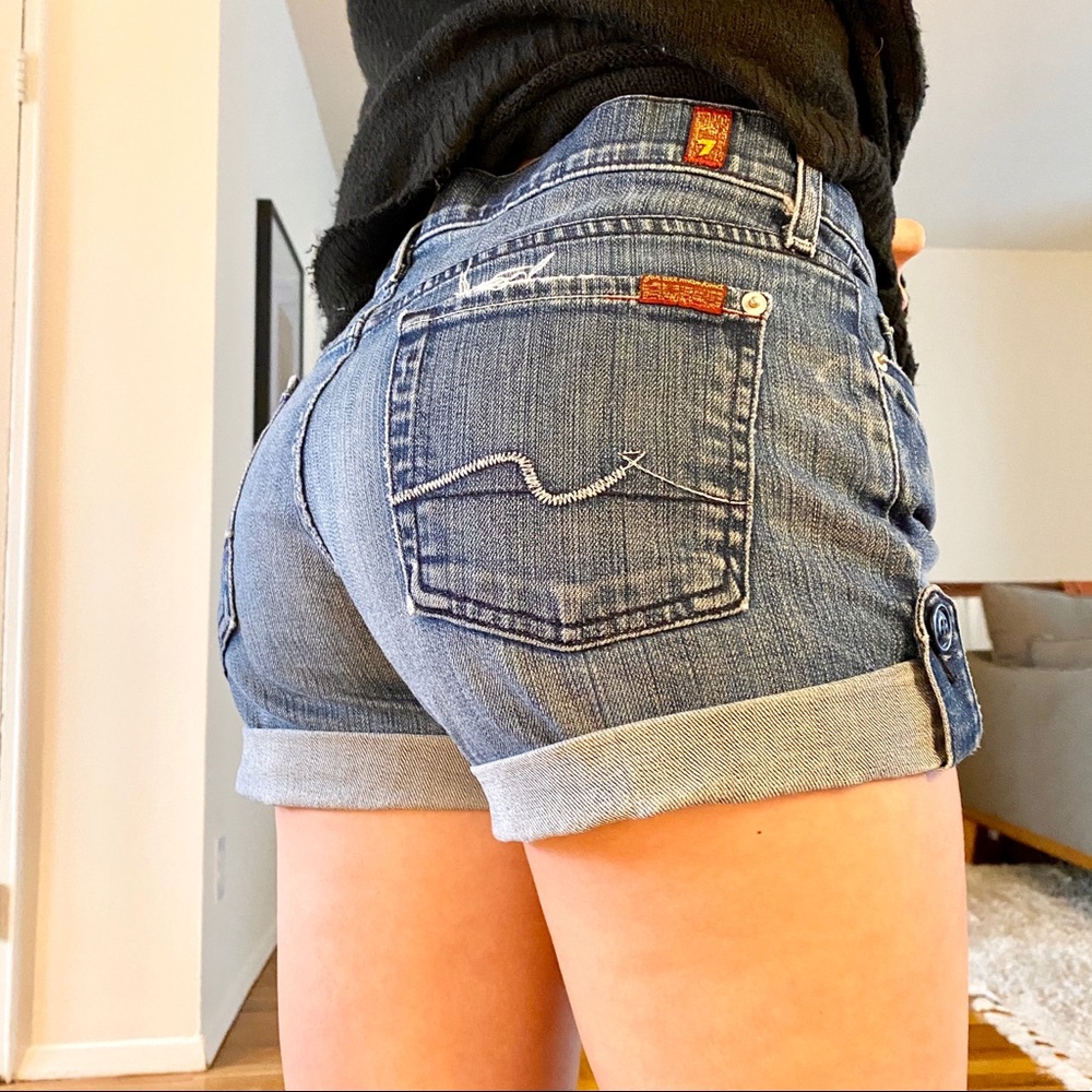 Jean shorts